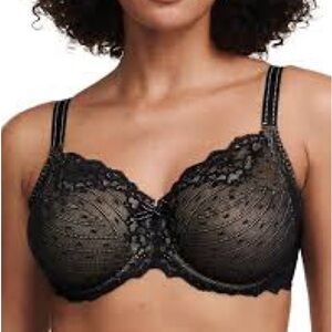 CHANTELLE Rive Gauche Full Coverage Lace Bra NWT
